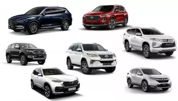 Top các mẫu xe SUV 7 chỗ giá rẻ tại Việt Nam