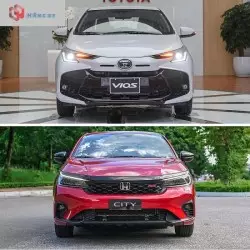 Toyota Vios 2025 vs Honda City 2025: Sedan hạng B nào đáng đầu tư?