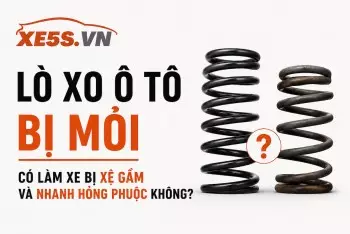 Lò xo ô tô bị mỏi có làm xe bị xệ gầm và nhanh hỏng phuộc không?