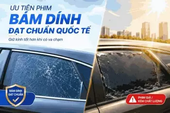 Vai Trò Của Phim Cách Nhiệt Khi Kính Ô Tô Bị Vỡ