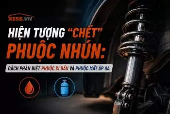 Hiện tượng 'chết' phuộc nhún: Cách phân biệt phuộc xì dầu và phuộc mất áp ga