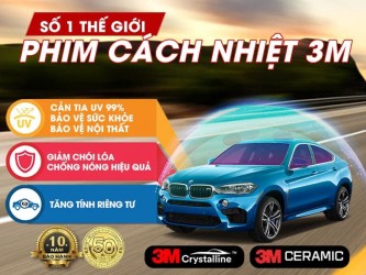 Top 6 loại phim cách nhiệt ô tô cao cấp – cách nhiệt và chống tia UV hiệu quả nhất hiện nay