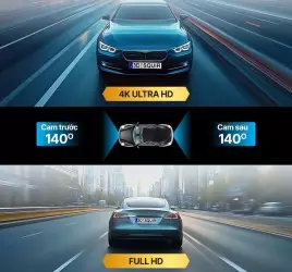 6 Lý Do Nên Dùng Camera Hành Trình Độ Nét 4K Và Có Camera Sau