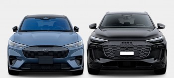 So sánh Audi Q6 E-tron và Ford Mustang Mach E