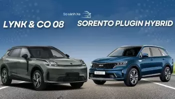 So sánh Lynk & Co 08 và Kia Sorento Plug-in Hybrid: Lựa chọn nào đáng tiền hơn?