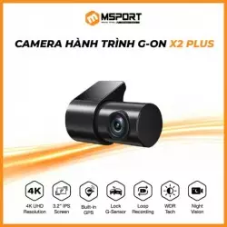 Đánh Giá Camera Hành Trình MSPORT G-ON X2 Có Đáng Đầu Tư Cho Xế Yêu Của Bạn Không?