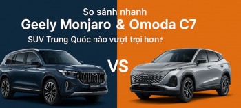 So sánh chi tiết Geely Monjaro và Omoda C7