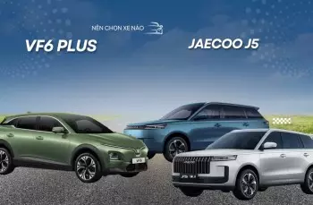 So sánh chi tiết Jaecoo J5 Hybrid, Jaecoo J5 EV với VinFast VF 6