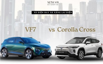 So sánh xe Vinfast VF7 và xe Toyota Corolla Cross
