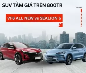So sánh chi tiết VF8 All New và BYD Sealion 6 trong tầm giá hơn 800 triệu