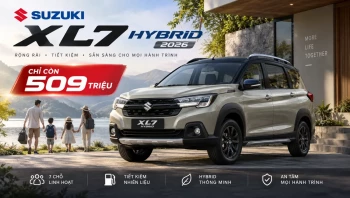 Suzuki XL7 Hybrid 2026 giảm giá chỉ còn 509 triệu – Có thực sự đáng xuống tiền?
