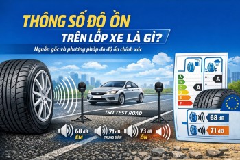 Thông số độ ồn trên lốp xe là gì? Thông số này từ đâu ra? Đo bằng phương pháp nào?