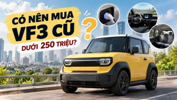 Có nên mua xe VinFast VF 3 cũ giá dưới 250 triệu? Ưu điểm của VF 3 cũ là gì?