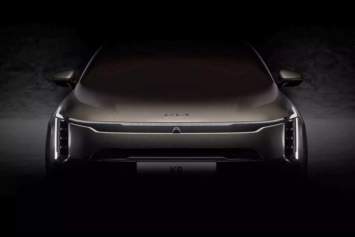 Mẫu xe Sedan KIA K8 lộ diện thiết kế mới nhất