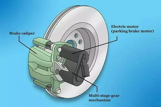 phanh tay điện tử EPB