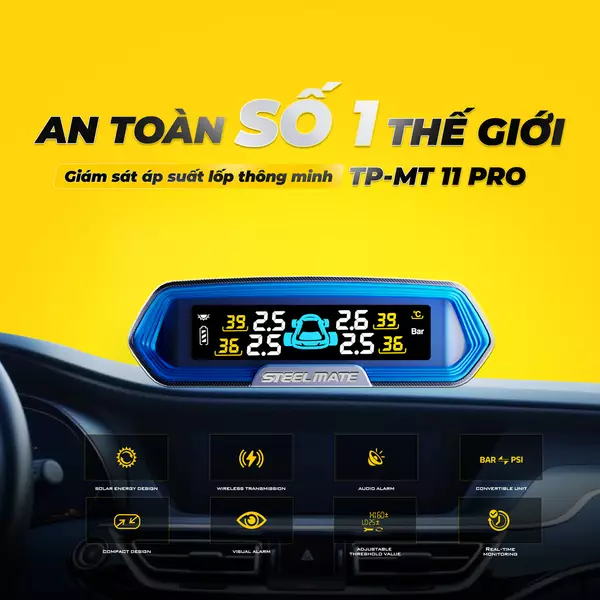 C&aacute;m biến &aacute;p suất lốp &ocirc; t&ocirc;