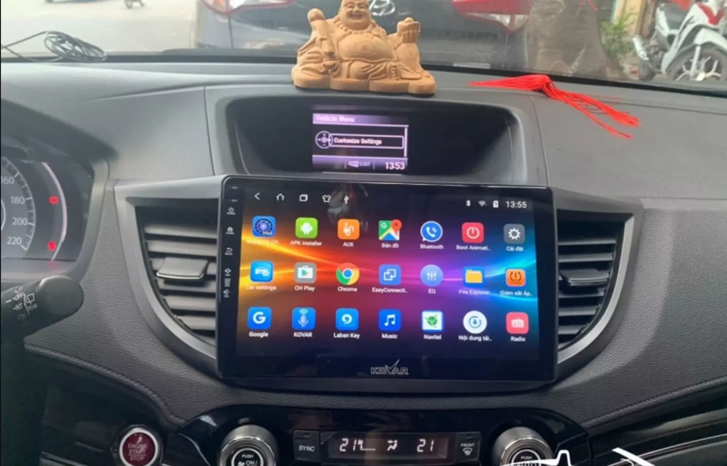 M&agrave;n h&igrave;nh android &ocirc; t&ocirc; Kovar
