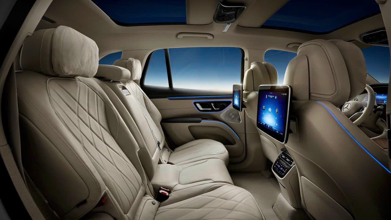 Nội thất xe điện Mercedes