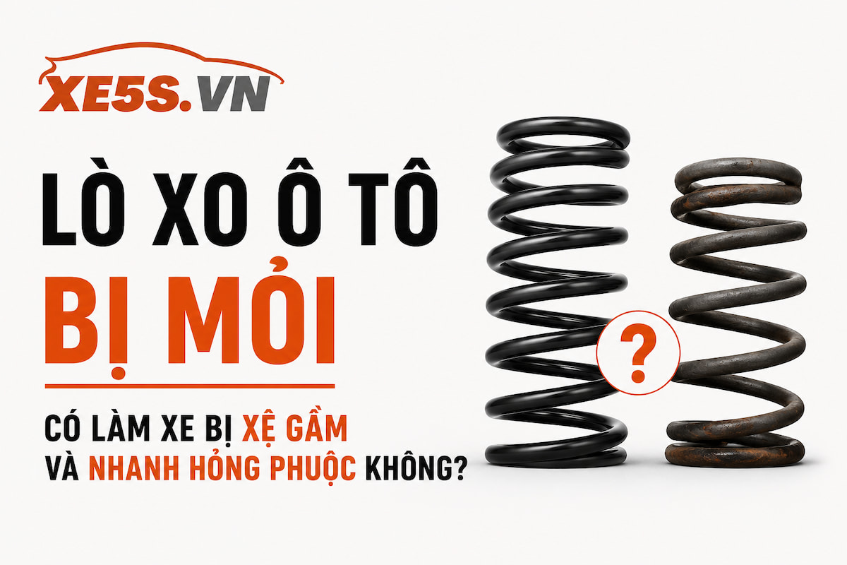 Lò xo ô tô bị mỏi có làm xe bị xệ gầm và nhanh hỏng phuộc không?