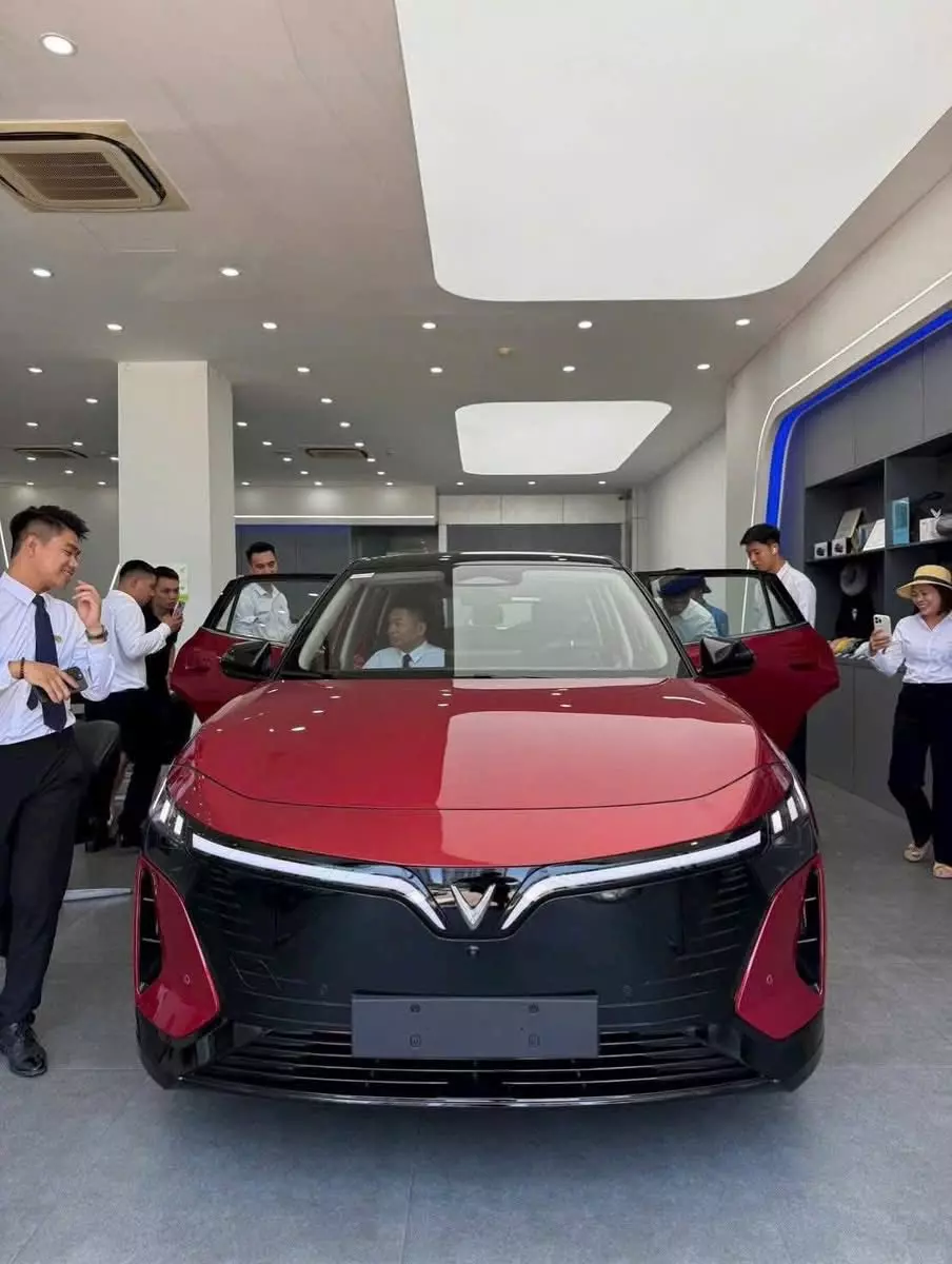 H&igrave;nh ảnh thực tế VF8 All New