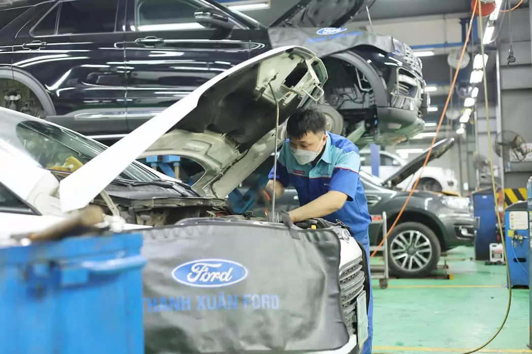 Bảo dưỡng xe Ford