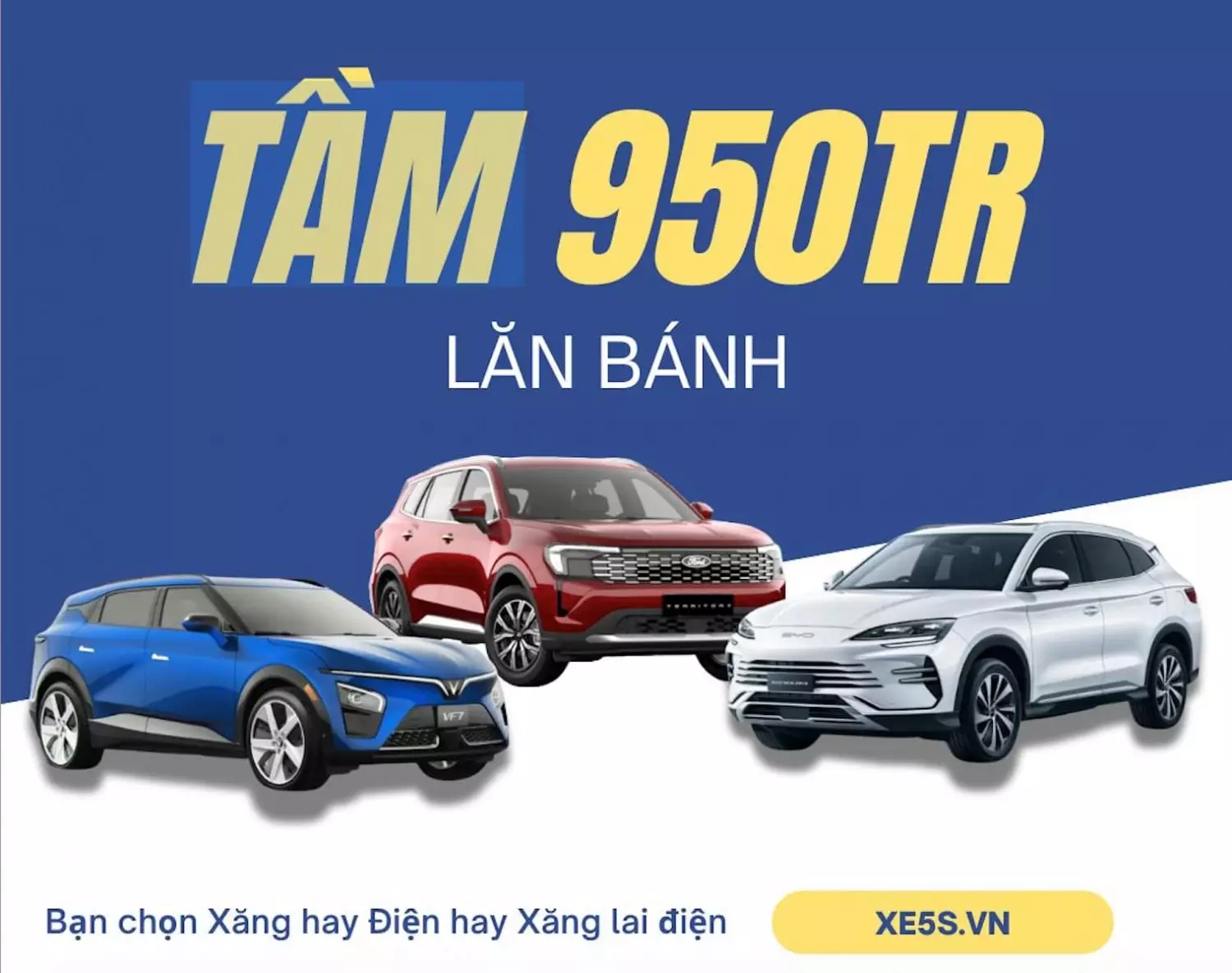 Chọn xe 950tr