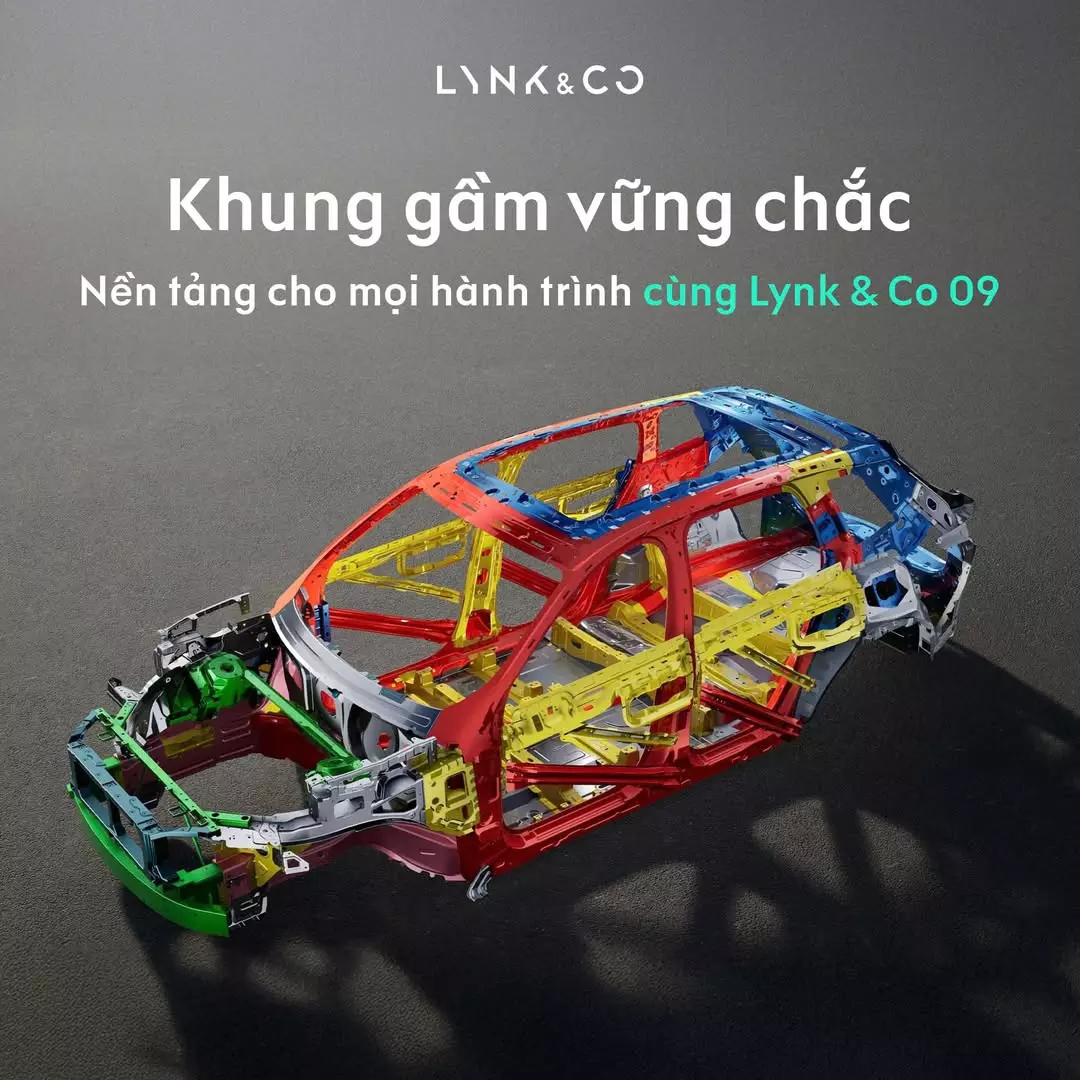 khung gầm xe lynk & co
