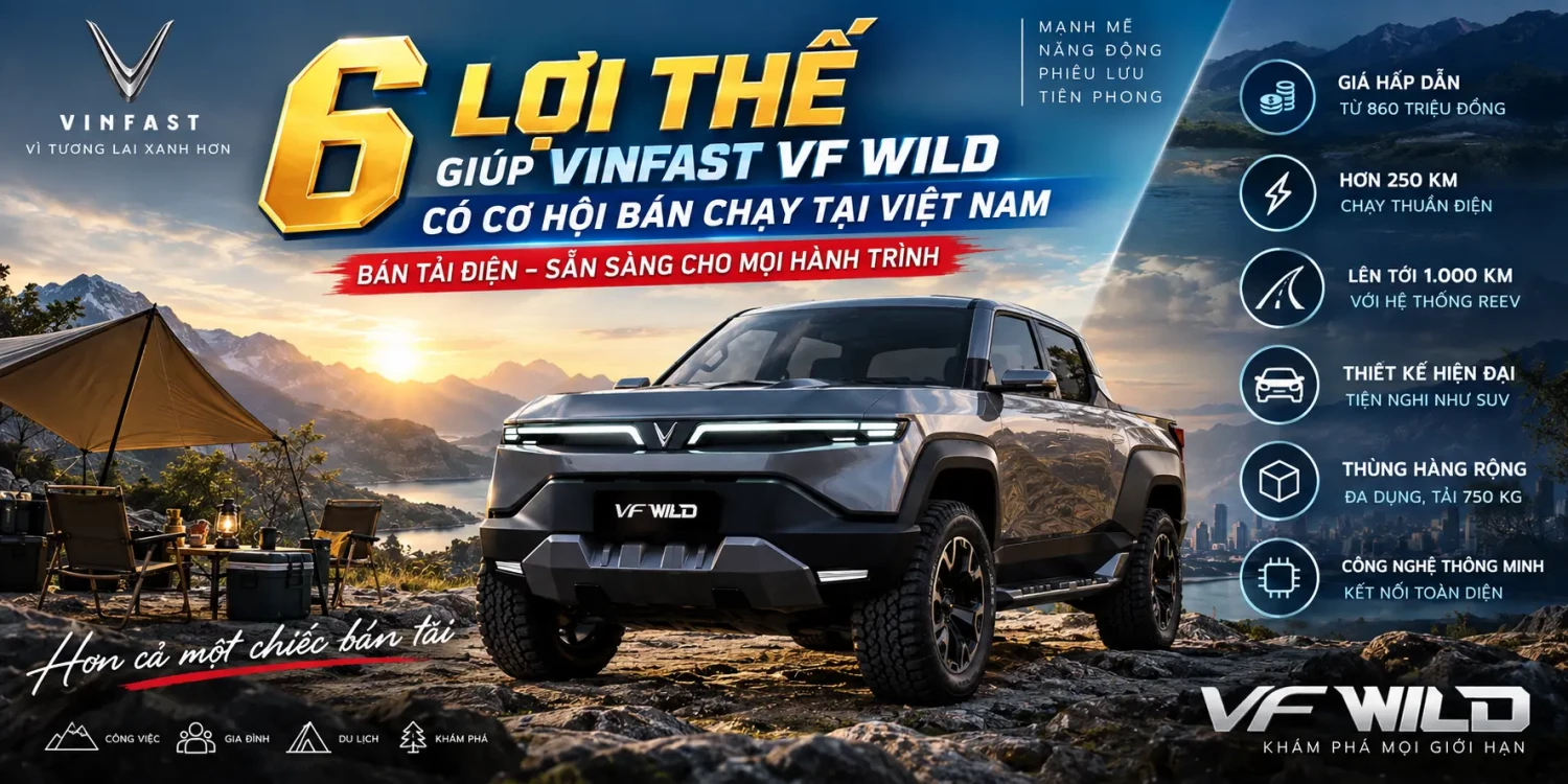 L&yacute; do VF Wild sẽ b&aacute;n chạy tại VN