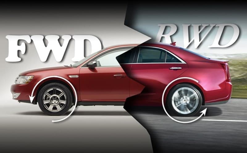 Xe FWD v&agrave; RWD