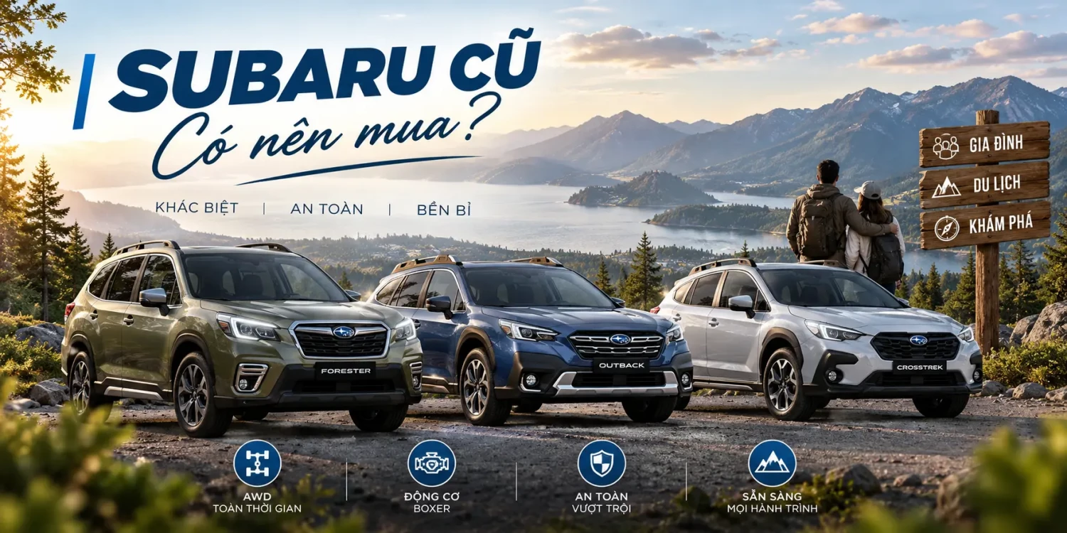 C&oacute; n&ecirc;n mua xe Subaru cũ 