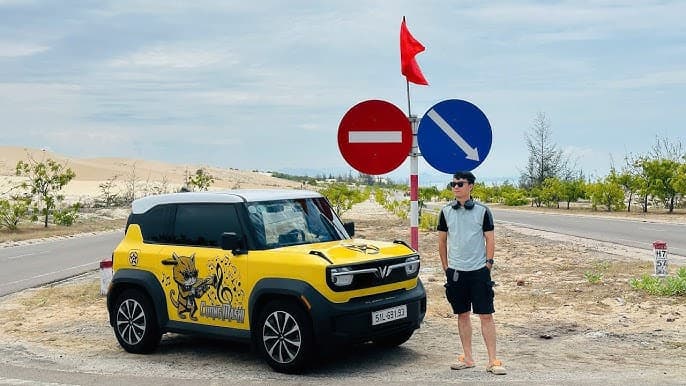 Đi đường d&agrave;i bằng VF3