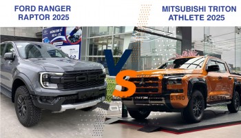So sánh Ford Ranger và Mitsubishi Triton 2025: Pick-up mạnh mẽ cho dân phượt?
