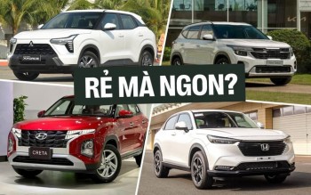 So sánh Seltos – Creta – Xforce – HR-V bản G - Phân khúc crossover cỡ B