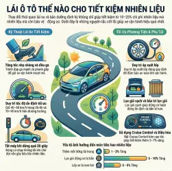 Giá xăng dầu tăng cao: Bỏ túi kinh nghiệm tiết kiệm nhiên liệu cho xe ô tô