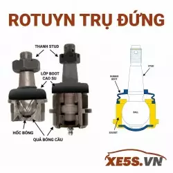 Rô tuyn trụ đứng là gì? Khi nào cần thay thế rô tuyn trụ đứng?
