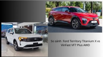 900 triệu: Ford Territory Titanium X vs VinFast VF7 Plus AWD