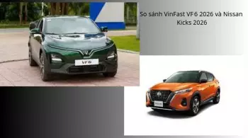 So sánh VinFast VF 6 2026 và Nissan Kicks 2026 – chọn xe điện hay SUV xăng?