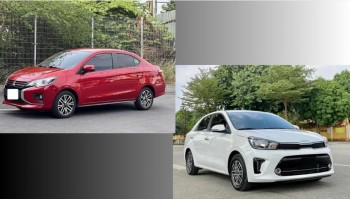 Ngân sách dưới 400 triệu đồng nên chọn Kia Soluto hay Mitsubishi Attrage?