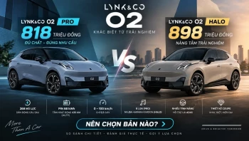 So sánh Lynk & Co 02 Pro 818 triệu và Halo 898 triệu – Nên chọn phiên bản nào?