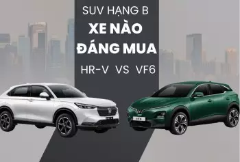So kèo Honda HR-V với VF6, 1 Chiếc đạt giải xe của năm 1 chiếc xe điện bán chạy 2025 trên 19.000 xe