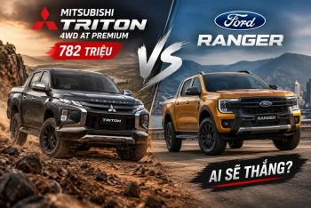 Đánh giá Mitsubishi Triton 4WD AT Premium giá 782 triệu – Có đủ sức cạnh tranh Ford Ranger?