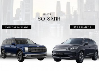 So sánh chi tiết BYD Sealion 8 và Hyundai Palisade Hybrid 2026