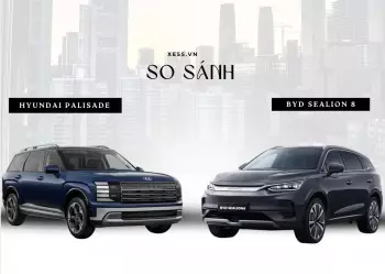 So sánh chi tiết BYD Sealion 8 và Hyundai Palisade Hybrid 2026