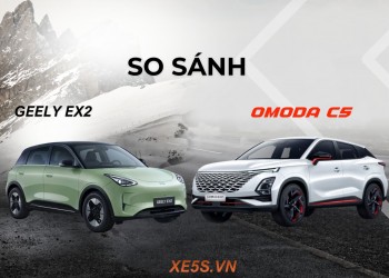 Xe Gầm Cao Cỡ Nhỏ Tầm 500 Triệu Nên Mua Geely EX2 Hay Thêm 100 Triệu Mua Omoda C5?