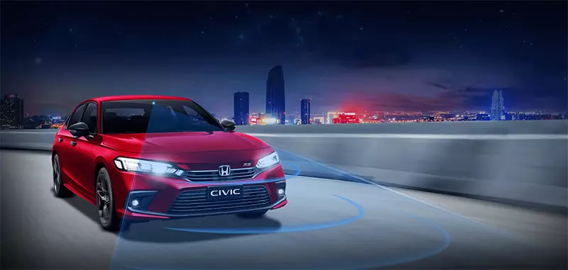 xe co tich hop cong nghe honda sensing