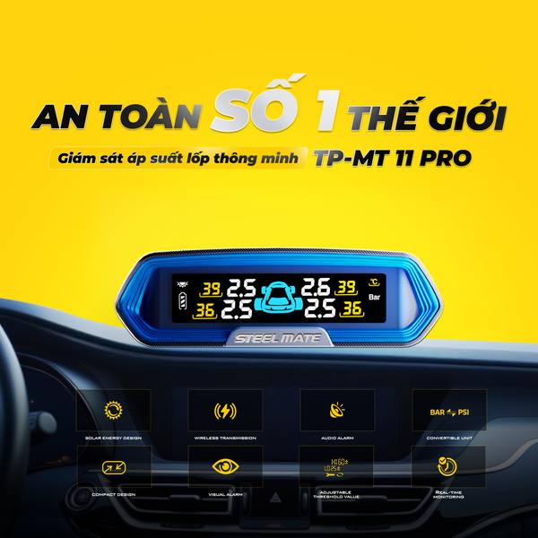 Cám biến áp suất lốp ô tô