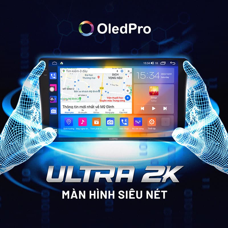 Màn hình Andoird ô tô Oledpro