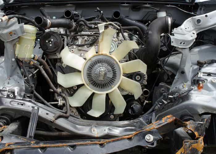 Cụm lồng quạt két nước 