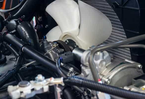 Cụm lồng quạt két nước 