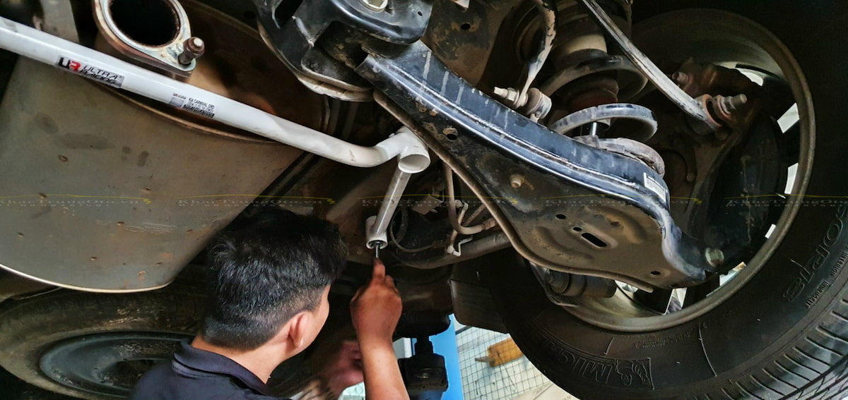 Độ thanh giằng sai cách: Xe cứng ngắc, dội lực cụp cục vào cabin